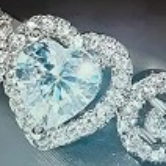 Diamond Heart Ring Set - Picture 2 of 2